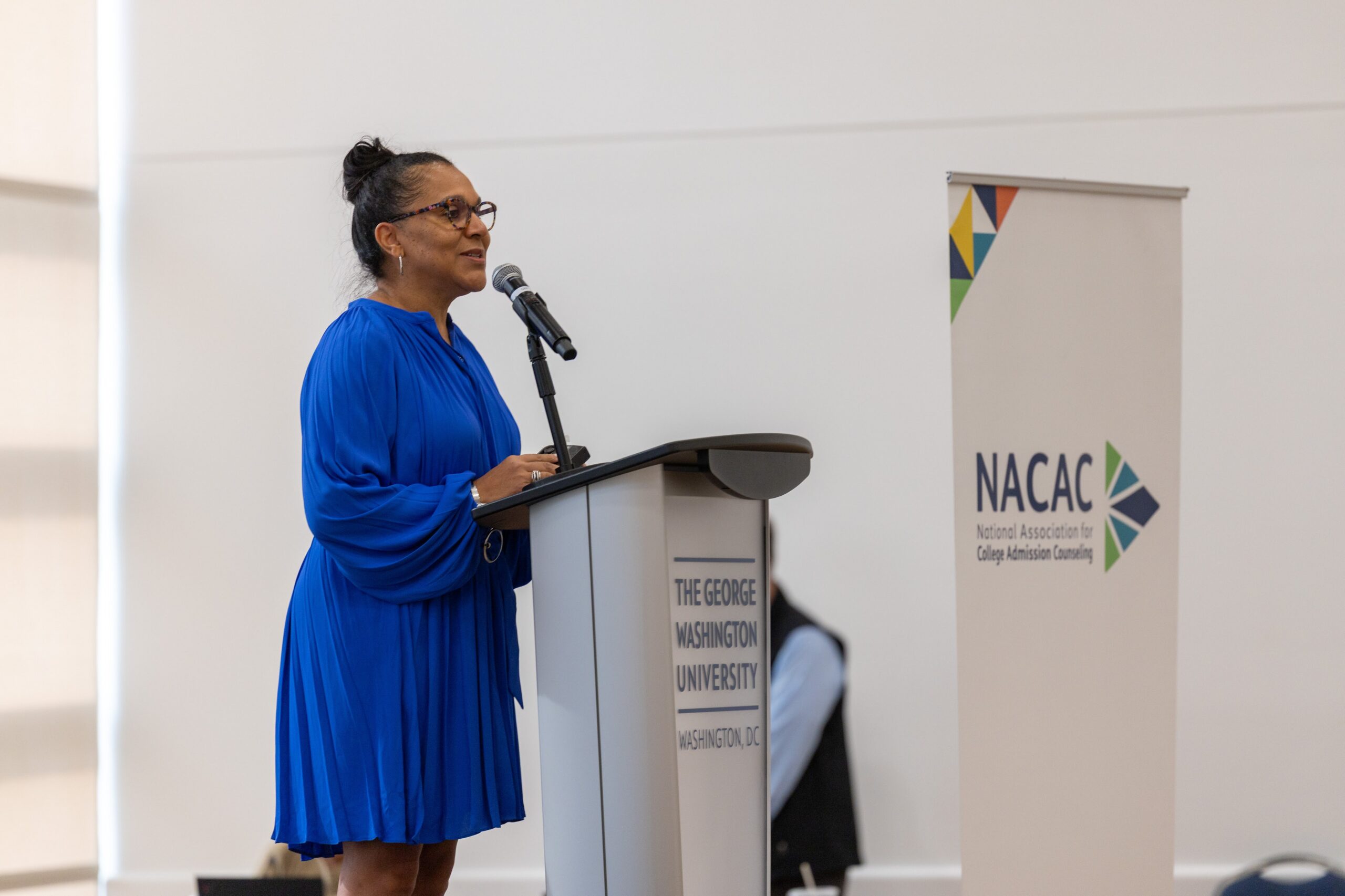 Shantel Goodman-Luckett giving the welcome at GWI 2026