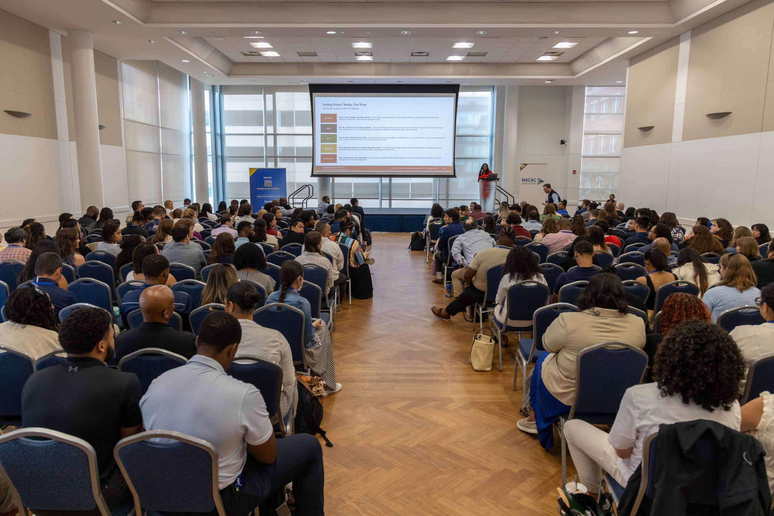 Attendees at NACAC's GWI 2026 Conference