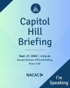 I'm Speaking at NACAC's Capitol Hill Briefing