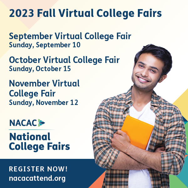 NACAC College Fairs National Association for College Admission