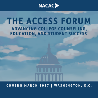 ACCESS Forum NACAC ACCESS Forum